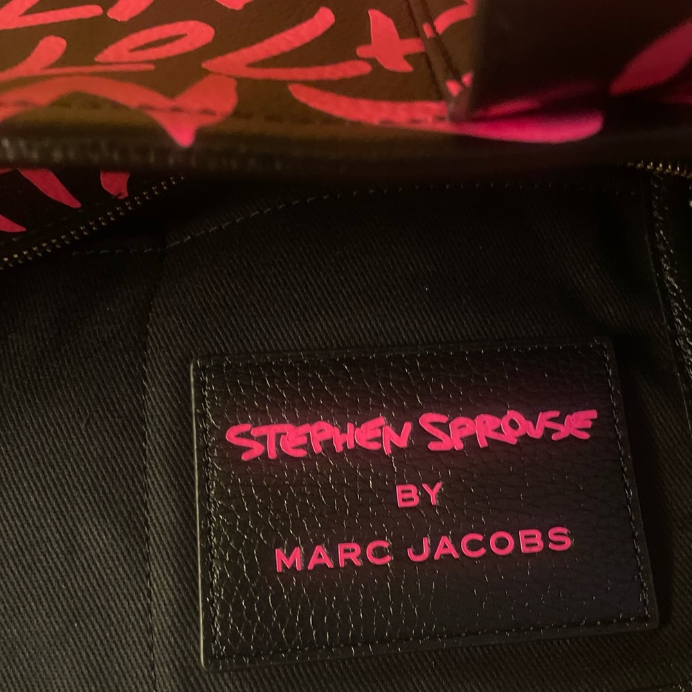 Marc Jacobs Stephen Sprouse limited edition graffiti tote bag - Picture 3 of 3